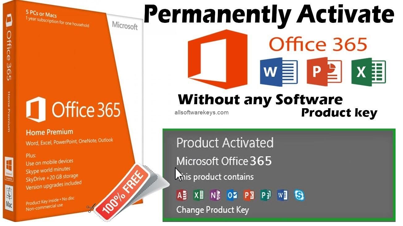 How to Activate Office 365 for free + Product Key