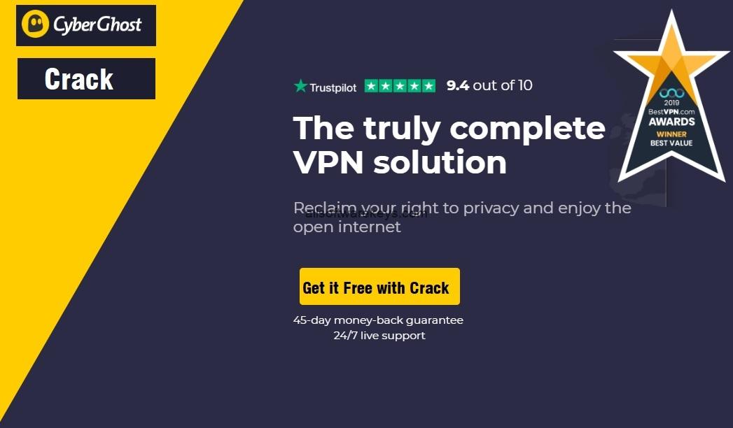 CyberGhost Crack VPN Free Download