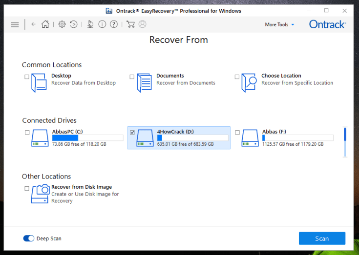 Ontrack EasyRecovery Professional Activation Key