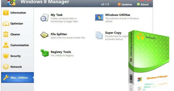 Free Download Windows 8 Manager 