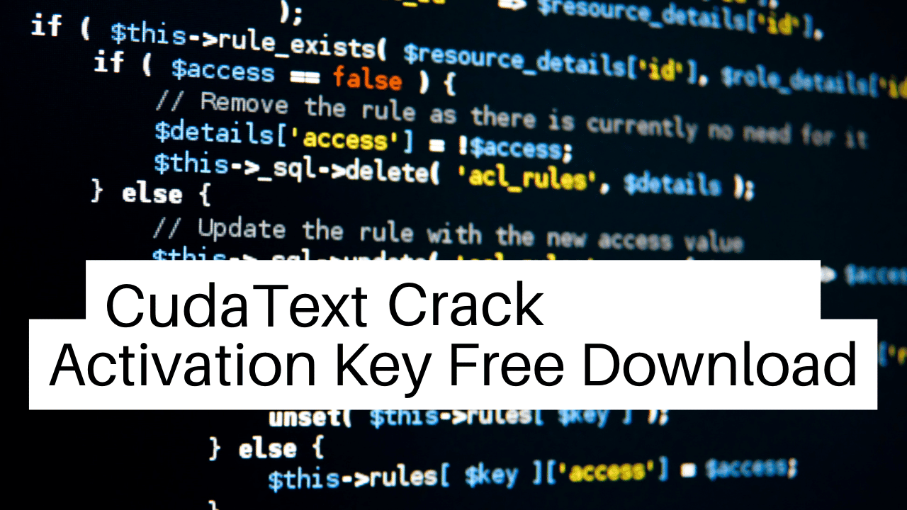 Cudatext-Crack-Activation-Key